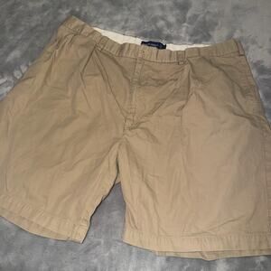 Polo Golf Ralph Lauren Khaki Chino Shorts Classic Fit Size 44